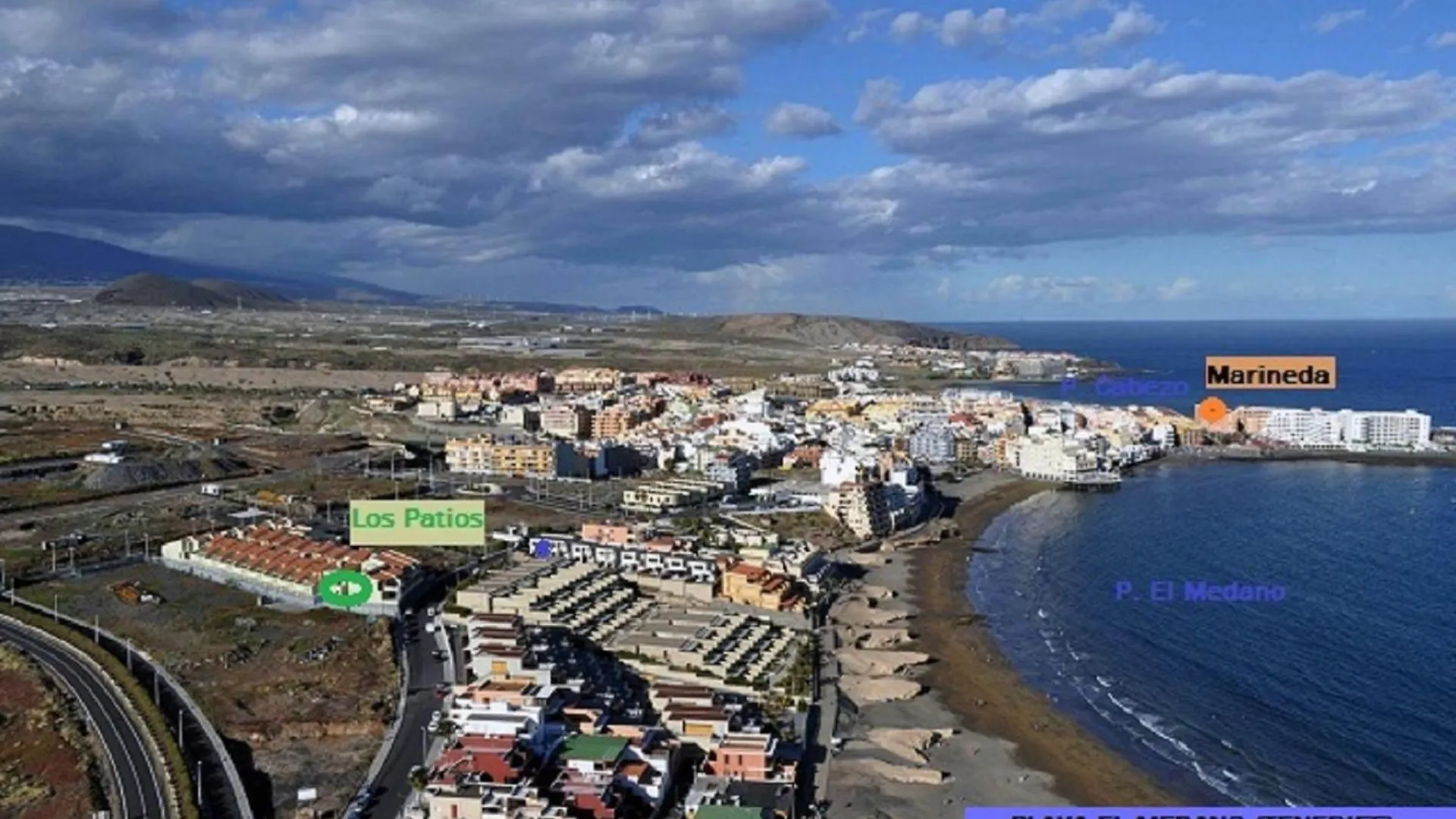 Apartment Apartamento Playa El Medano Con Terrazas, Vistas, Garaje Y Trastero, En La Gaviota, 36, Zona Wind Surf